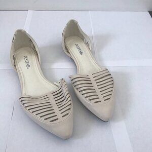 JustFab Cutout Flat